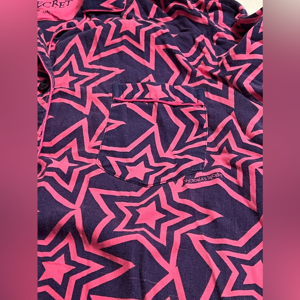 💖 Victoria’s Secret 💖 Pajama Set Large Pink and Purple Top & Pants